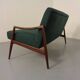 Organic Teak Sofa by Hartmut Lohmeyer for Wilkhahn, 1960s