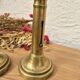 Bougeoirs vintage laiton