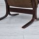 1970’s, Norwegian design, "Siesta" lounge chair by Ingmar Relling, leather, bentwood.