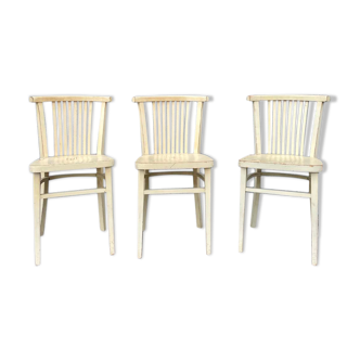 Painted wooden chair