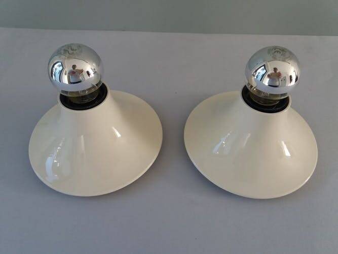 Paire d'appliques "Teti" Vico Magistretti, Artemide