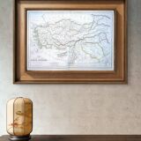 Printed in 1850, map of Asia Minor (i.e.