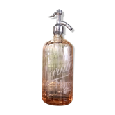 Bouteille siphon rose