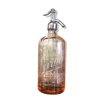 Pink siphon bottle