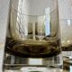 70s Smoked Whiskey Glasses