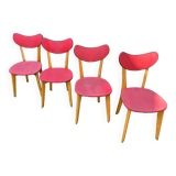 Set of 4 vintage chairs