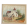 Painting drawing old nineteenth church