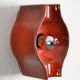 Space Age Fat Lava ceramic wall light by Cari Zalloni for Leola, 1970s