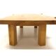 Scandinavian elm coffee table, Sweden, 1970