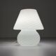 Vintage swirling Murano glass table lamp, 1970s
