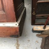 Comptoir de caisse en acajou des années 30