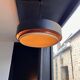 Metal pendant light from the 1950s