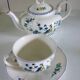 V&B Phoenix blue teapot and breakfast cup and saucer