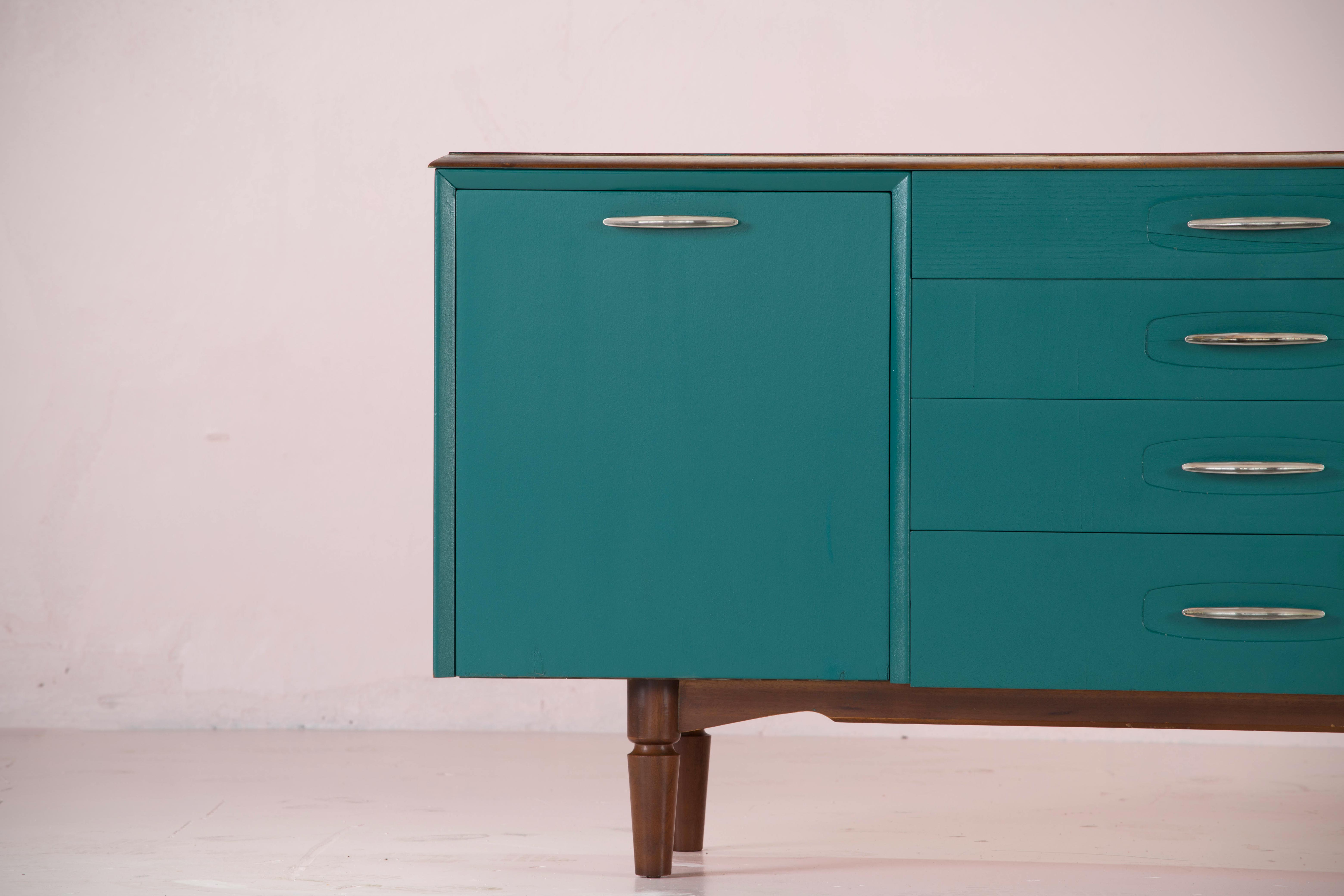 Vintage scandinavian enfilade from the 1960s