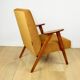 Classic vintage golden velvet armchair Jade - like Chierowski model - 2 pieces available