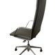 Set of Matteo Grassi designer armchairs – MIZAR Collection – Grey leather