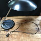 Articulated desk lamp aluminor, chrome and black metal