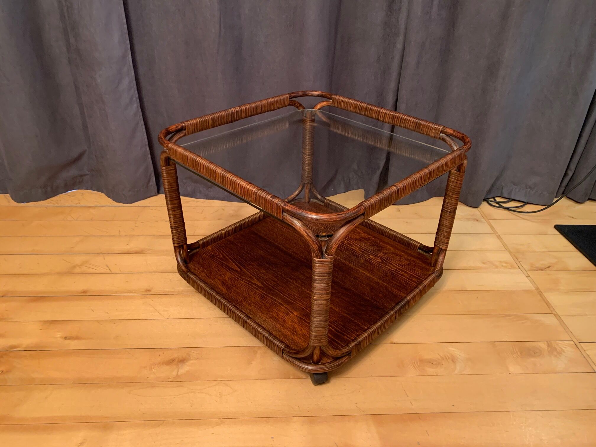 Mobile coffee table, Italy, 1970s