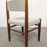 Set of 4 Danish teak chairs from the 60s and 70s