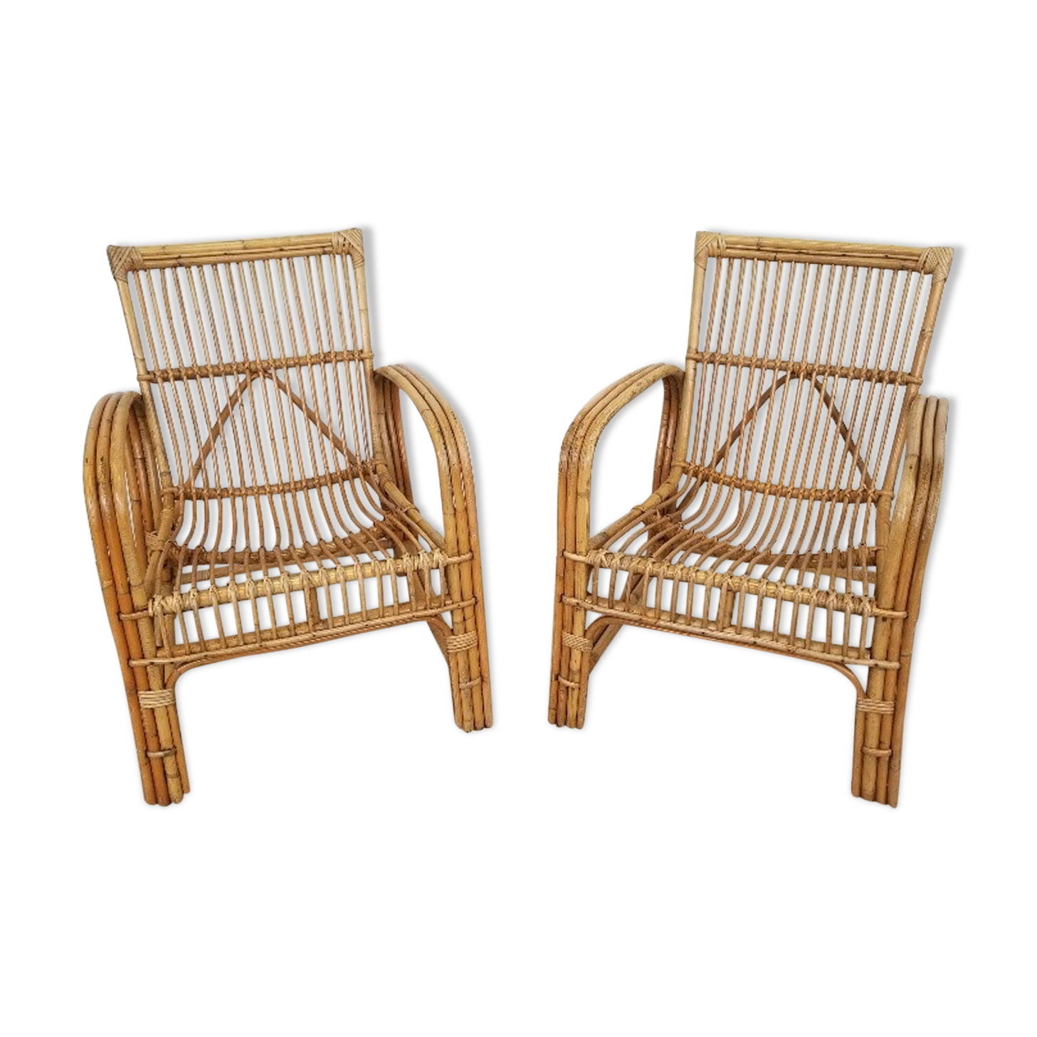 Vintage rattan chairs