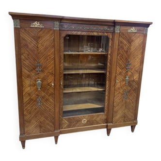 Empire library in mahogany - Early 20th century