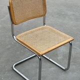 Cesca design chair model b32 in chrome