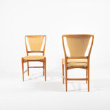 Set of 4 David Rosen chairs for Nordiska Kompaniet 1960