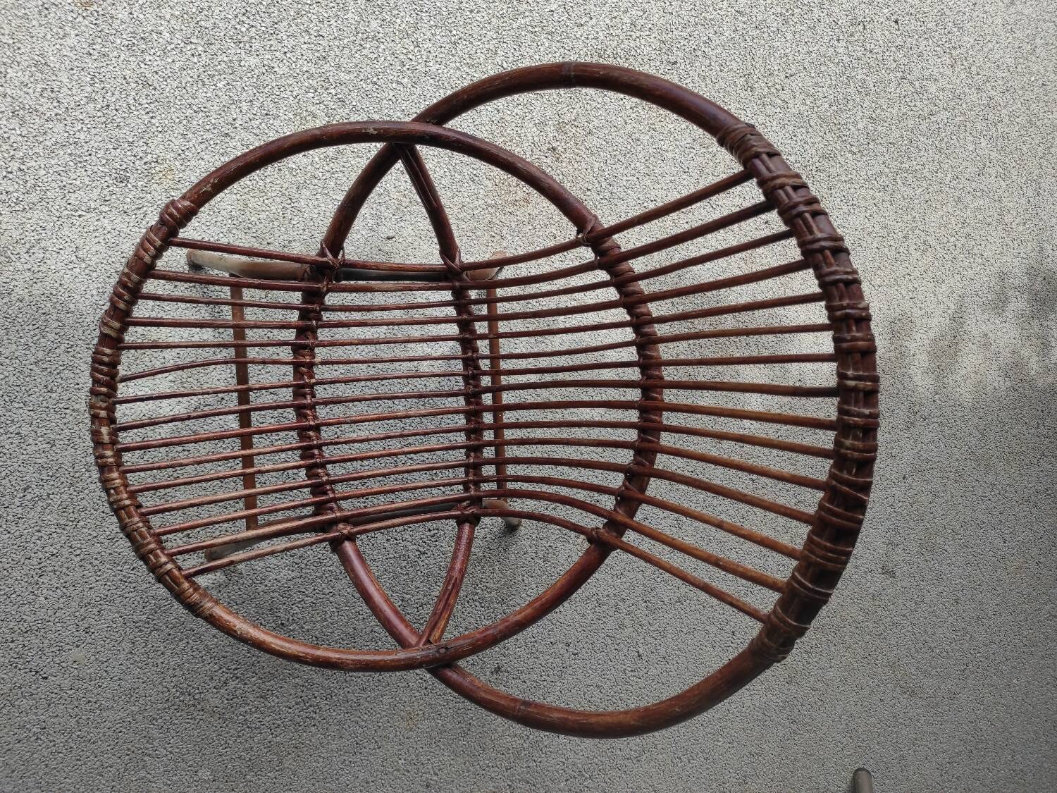 Chaise en rotin