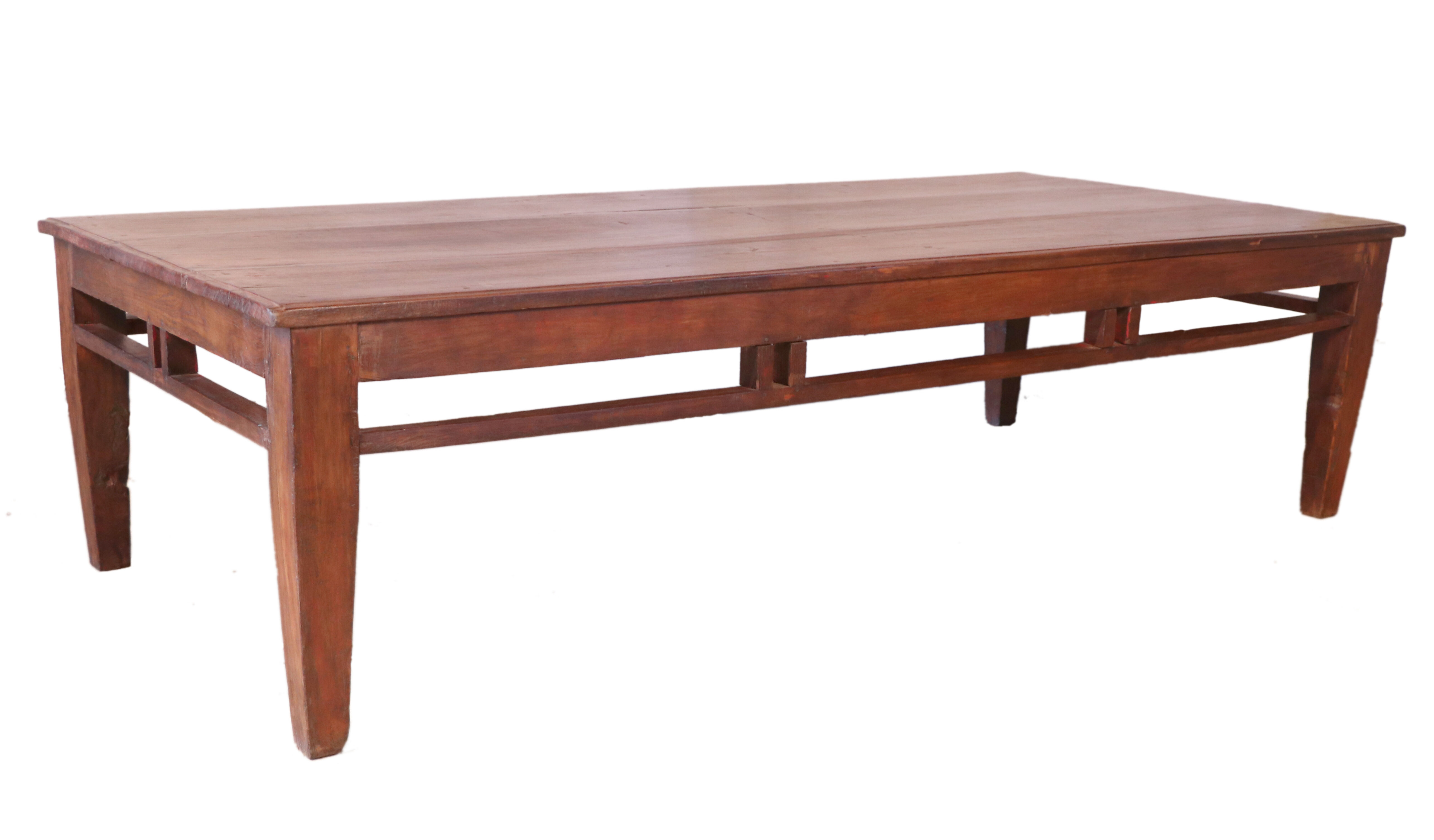 Antique Burmese teak coffee table
