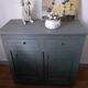 Buffet parisien gris fonce