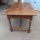 Old farmhouse table 2 drawers