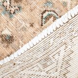 3x10 Nuances De Beige Tapis Terrestre Persan, 81x295Cm