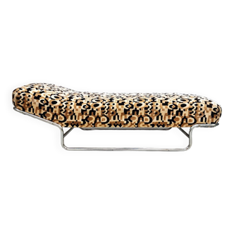 Vintage design daybed chaise longue 'Luxury print'