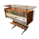 Cantù Italian Bar, wood and brass by Luigi Scremin