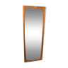 Teak frame rectangular mirror mcm 1960s