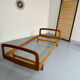 Ancien Lit daybed design Jacques Hauville pour BEMA 1950