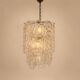 Spun sugar pendant by Vistosi for Mazzega, 1960s
