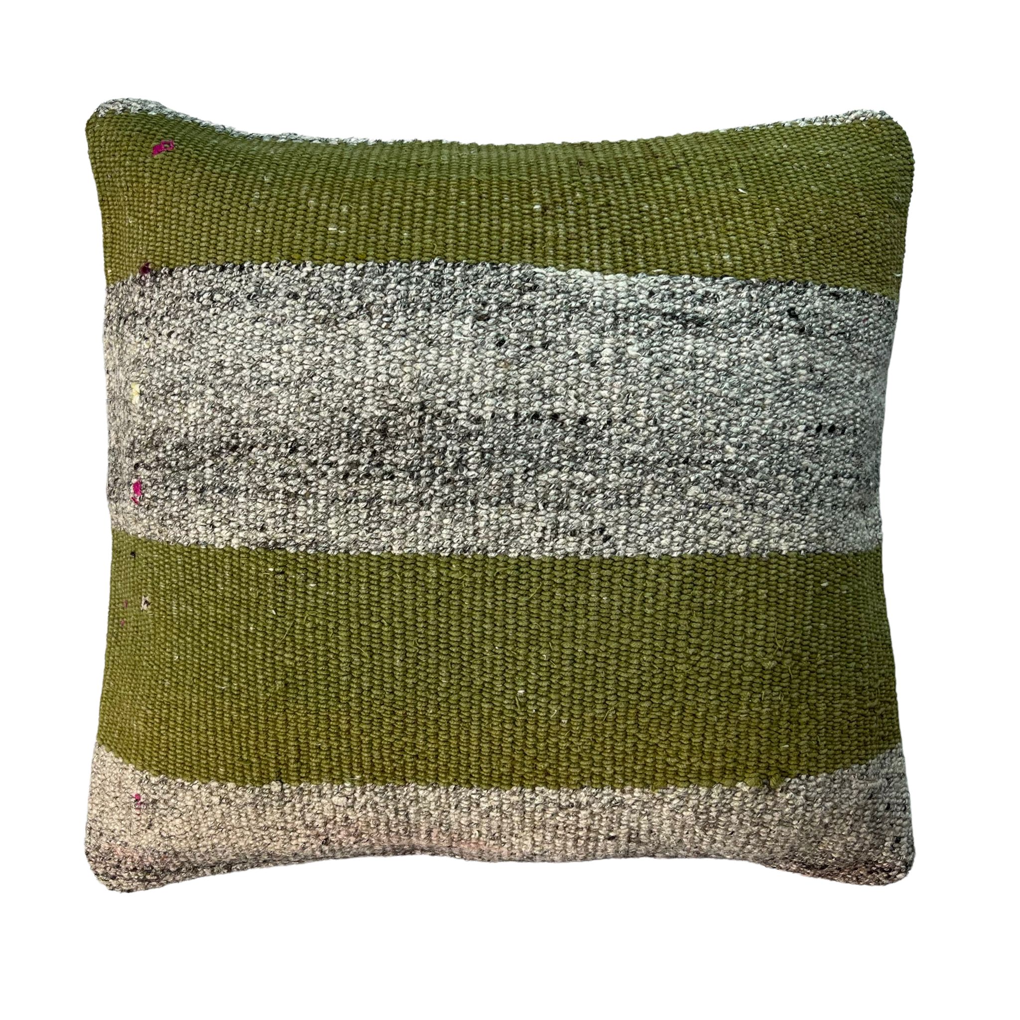 Housse de coussin kilim turc vintage 40 x 40 cm