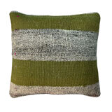 Vintage turkish kilim cushion cover 40 x 40 cm