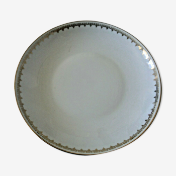 Hollow plate porcelain limousine pl model langeais 21 cm