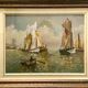 Animated marine landscape painting 20th century