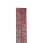 Tapis vintage turc de oushak tissé à la main 46x373 cm