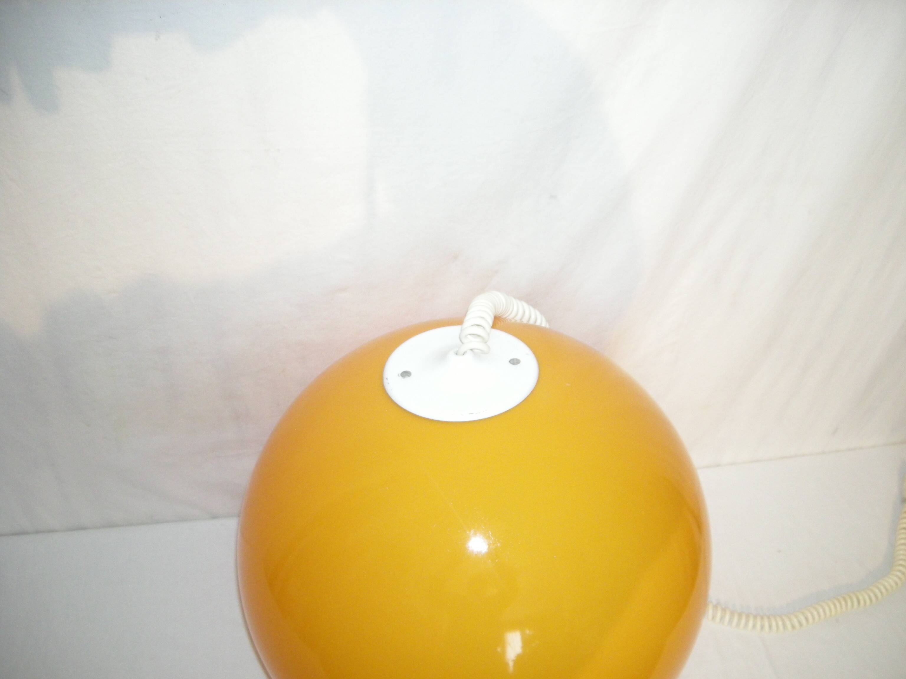 Floor ball lamp from the 60s - 70s
