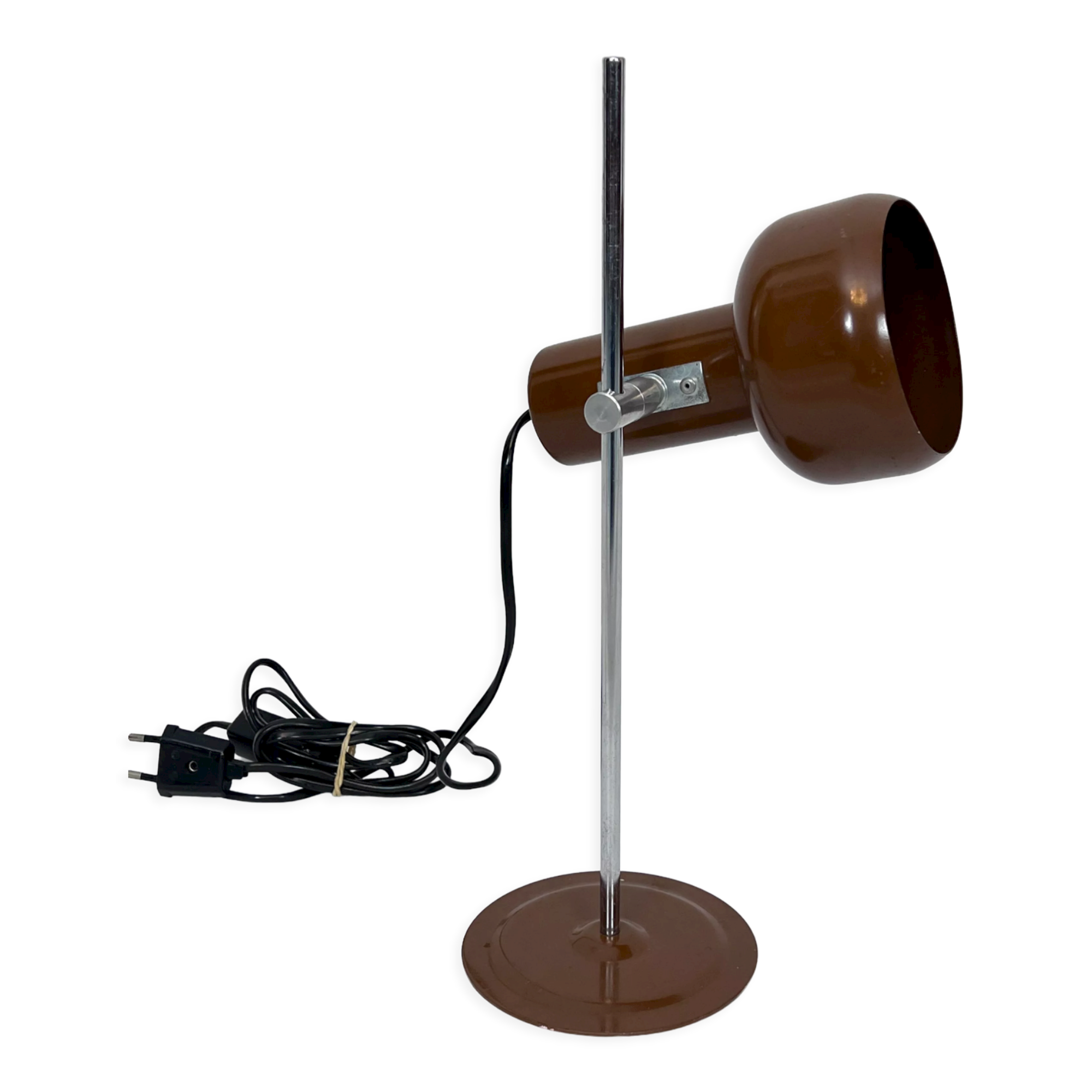 Vintage Italian articulated metal table lamp from 70s