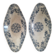 Two Sarreguemines Roxane dishes.