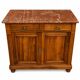 Old buffet with marble top