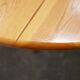 Vintage stretch dining table and 4 chairs by S. Coppola for Roche Bobois