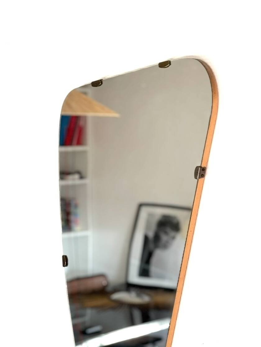 Miroir asymétrique vintage