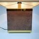Four table lamps
