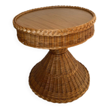 Wicker coffee table